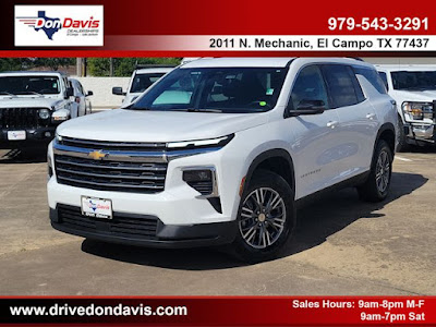 2026 Chevrolet Traverse